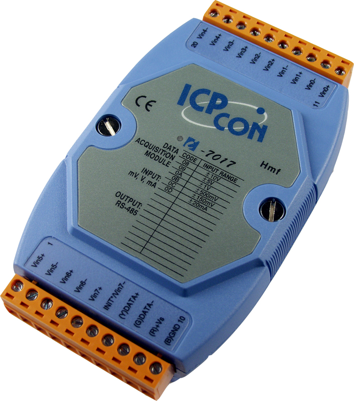 ICP-CON I-7017 8-канальный модуль аналогового ввода