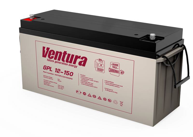 Ventura GPL 12-150 Аккумуляторная батарея (12В, 150Ач)