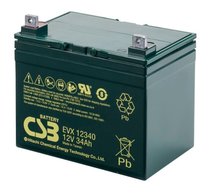 CSB EVX 12340 Аккумуляторная батарея (12В, 34Ач)