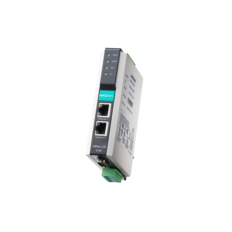 Nport IA-5250 2-портовый асинхронный сервер RS-232/422/485 в Ethernet