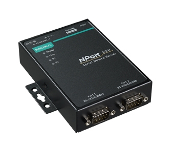 MOXA NPort 5250A 2-портовый усовершенствованный асинхронный сервер RS-232/422/485 в Ethernet