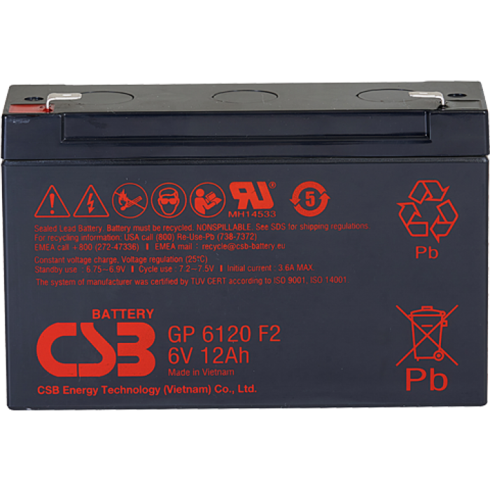 CSB GP 6120 Аккумулятор 6В 12Ач