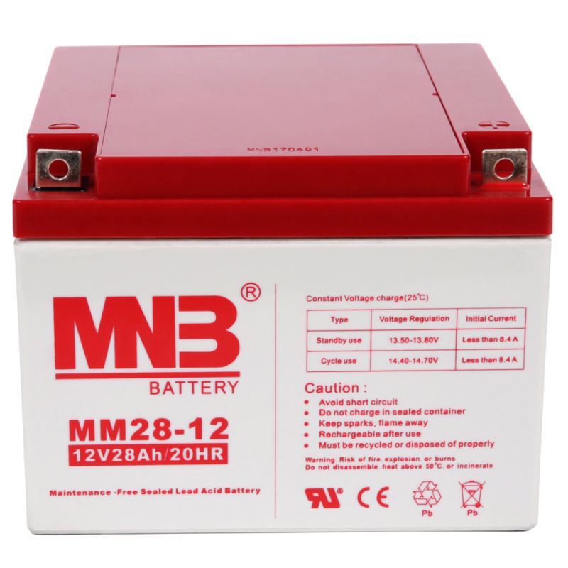 MNB MM 28-12 Аккумуляторная батарея 12V 28 Ah