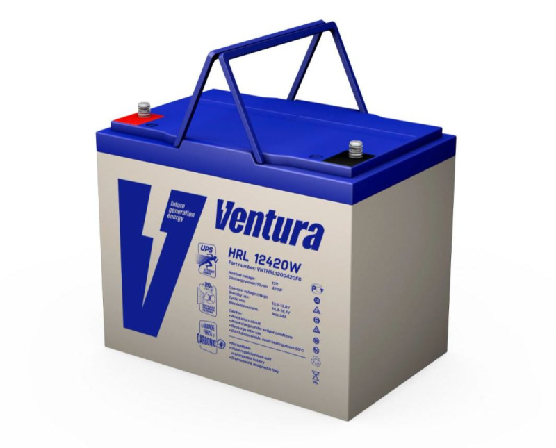 Ventura HRL 12400W Аккумуляторная батарея (12В, 100Ач)