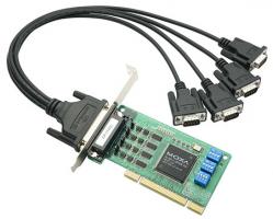 MOXA CP-114UL-DB9M 4-портовая плата RS-232/422/485 с разъемами на кабеле DB9
