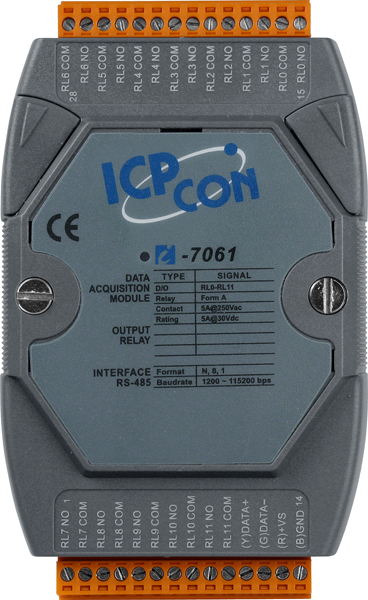 ICP-CON I-7061 12-канальный модуль релейного вывода