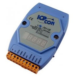 ICP-CON I-7011D 1-канальный модуль ввода сигнала с термопар с дисплеем