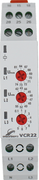 Реле контроля напряжения VCR22 (Приборэнерго)