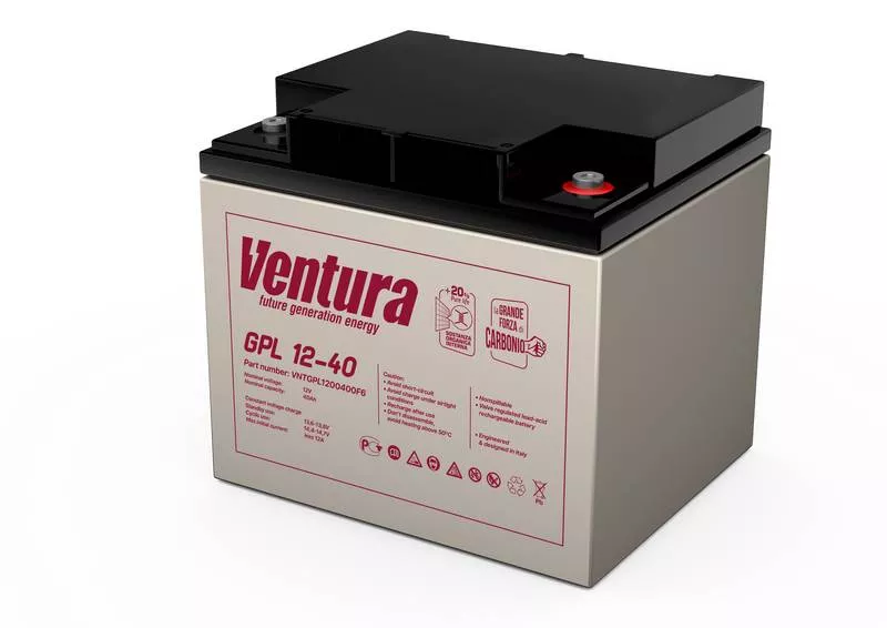 Ventura GPL 12-40 Аккумуляторная батарея (12В, 40Ач)
