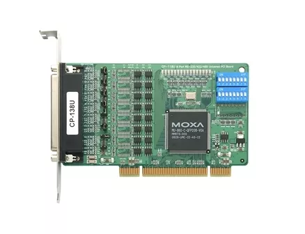 MOXA CP-118U 8-портовая плата RS-232/422/485 для шины Universal PCI