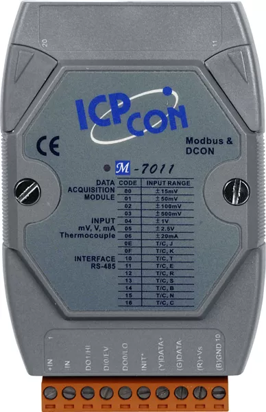 ICP-CON M-7011-G 1-канальный модуль ввода с термопарой