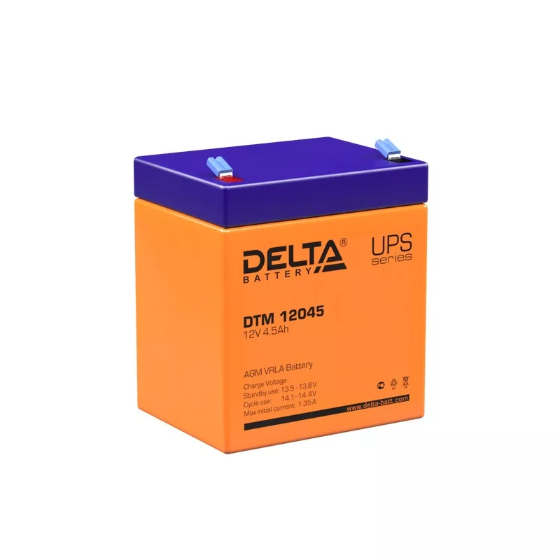 Delta DTM 12045 Аккумуляторная батарея (12 В, 4.5 Ач)