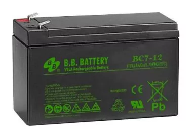 B.B.Battery BC 7-12 Аккумуляторная батарея (12V, 7Ah)