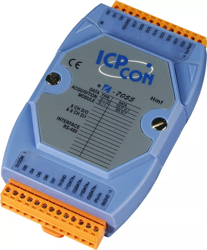 ICP-CON I-7055 Модуль с 8 каналами дискретного ввода и 8 каналами дискретного вывода с изоляцией