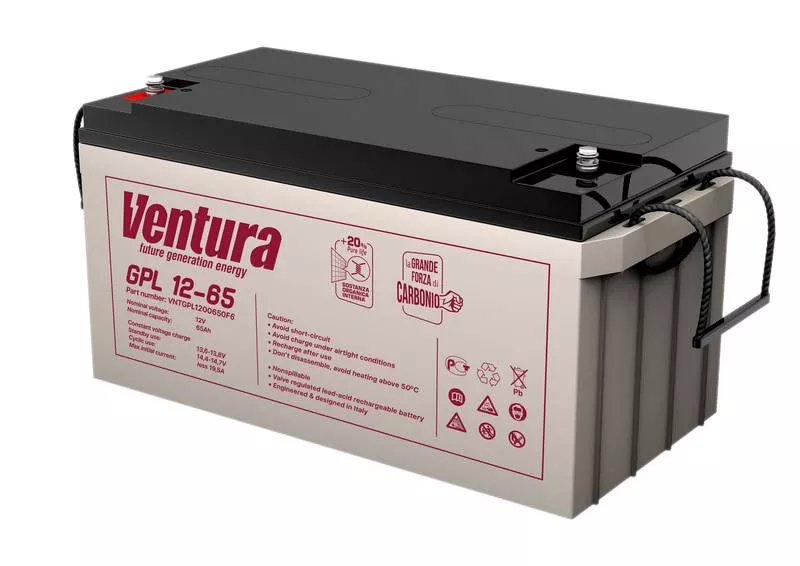Ventura GPL 12-65 Аккумуляторная батарея (12В, 65Ач)