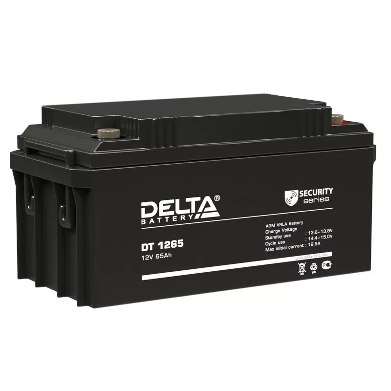 Delta DT 1265 Аккумуляторная батарея (12В, 65Ач)