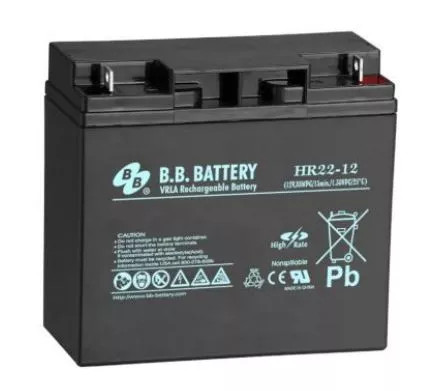 B.B.Battery HR 22-12 Аккумуляторная батарея (12V, 22Ah)