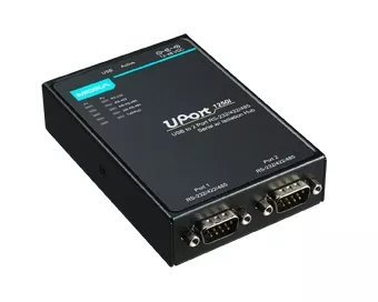 MOXA UPort 1250I 2-портовый преобразователь USB в RS-232/422/485 с гальванической изоляцией 2 КВ