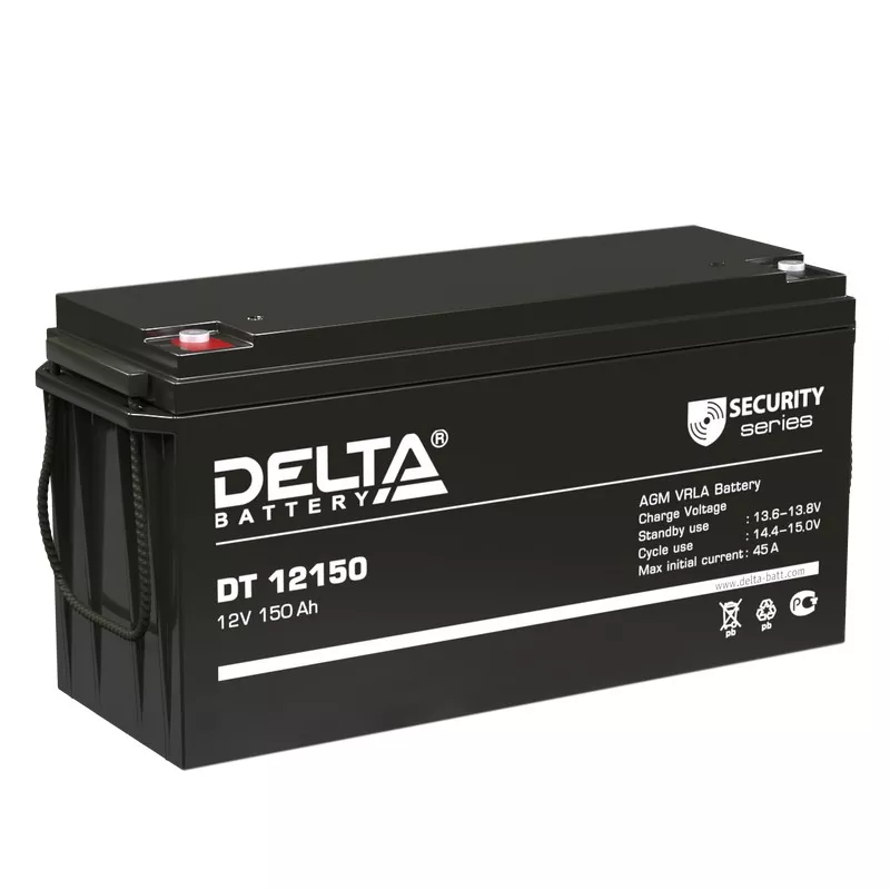 Delta DT 12150 Аккумуляторная батарея (12В, 150Ач)