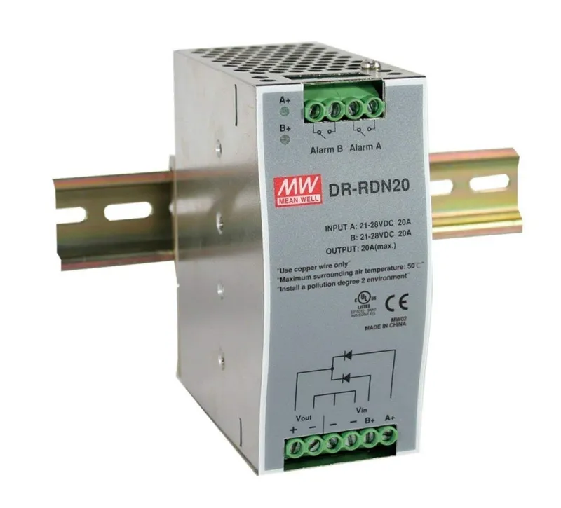 DR-RDN20 Mean Well Блок резервирования питания