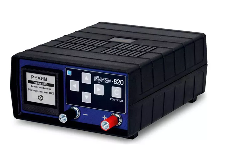Кулон 820 Многофункциональное зарядное устройство, ток заряда 1,0-15,0 А, напряжение 6,0-16,5 В