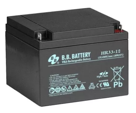 B.B.Battery HR 33-12 Аккумуляторная батарея (12V, 33Ah)