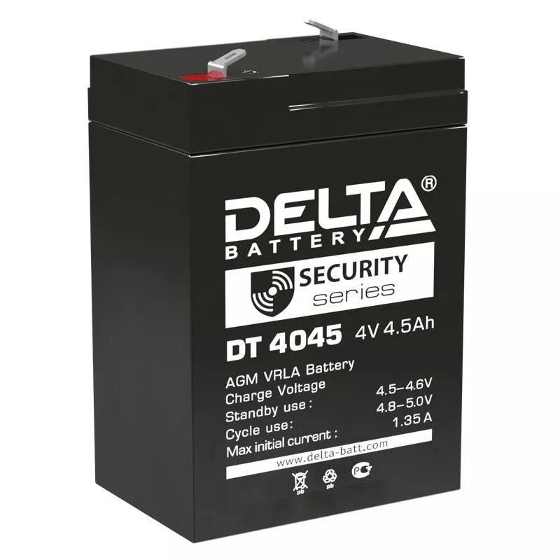 Delta DT 4045 Аккумуляторная батарея (4В, 4,5Ач)