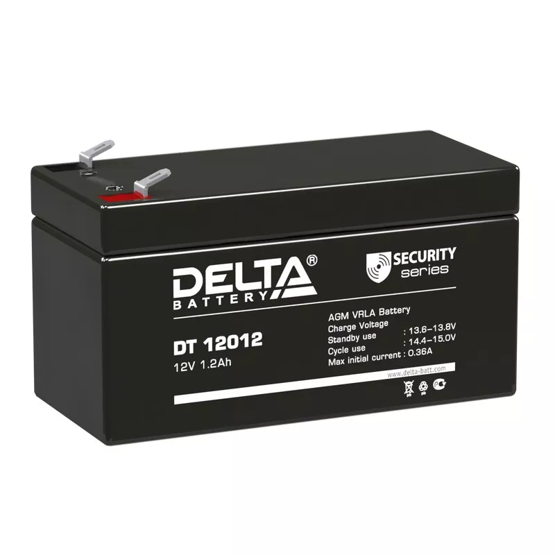 Delta DT 12012 Аккумуляторная батарея (12В, 1.2Ач)