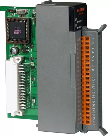 I-87054W-G Модуль с 8 каналами DO (sink, открытый коллектор) и 8 DI (sink, source, влажный), стандартный профиль, последовательная шина