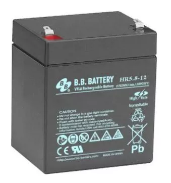 B.B.Battery HR 5.8-12 Аккумуляторная батарея (12V, 5.8Ah)