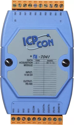 ICP-CON I-7041 14-канальный модуль дискретного ввода с изоляцией