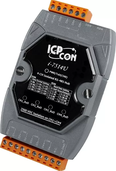 ICP-CON I-7514U-G Разветвитель RS-485 "1 в 4"