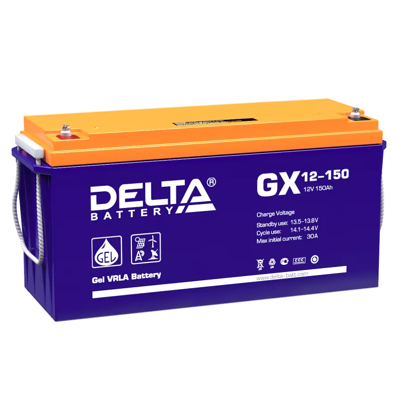 Delta GX 12-150 Аккумуляторная батарея (12В, 150Ач)