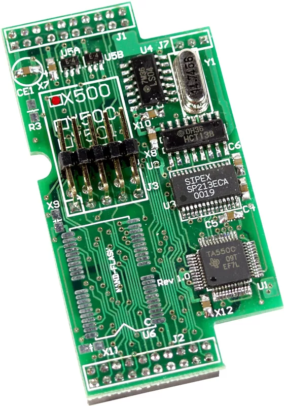 ICP-CON X500 Плата расширения для контроллеров серий I-7188XA, I-7188XC, 1 порт RS-232