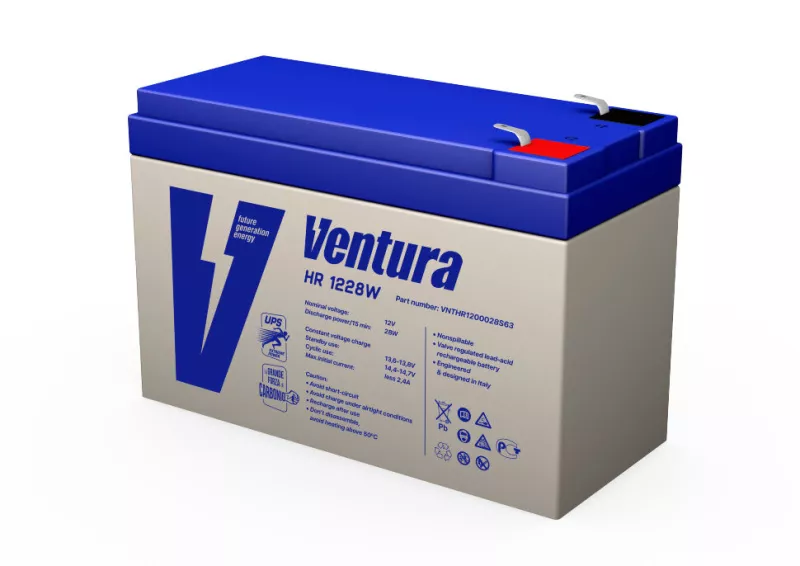 Ventura HR 1228W Аккумуляторная батарея (12В, 7Ач)