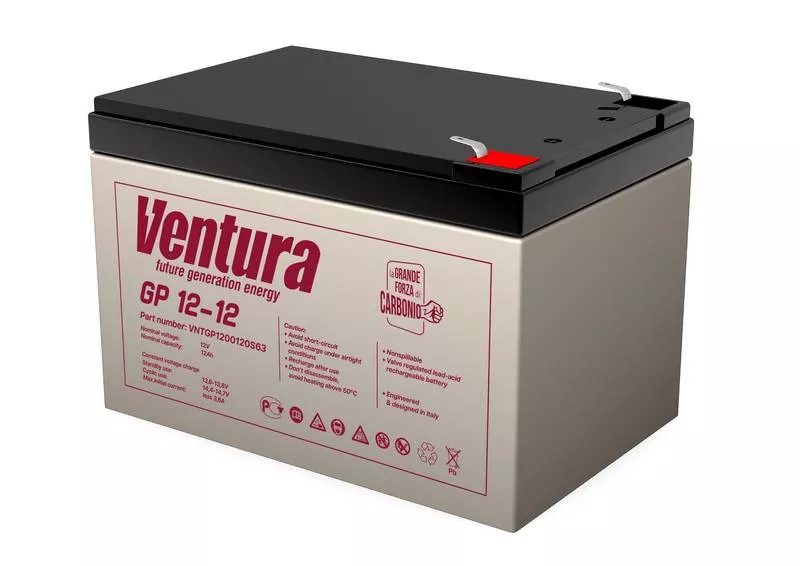 Ventura GP 12-12 Аккумуляторная батарея (12В, 12Ач)